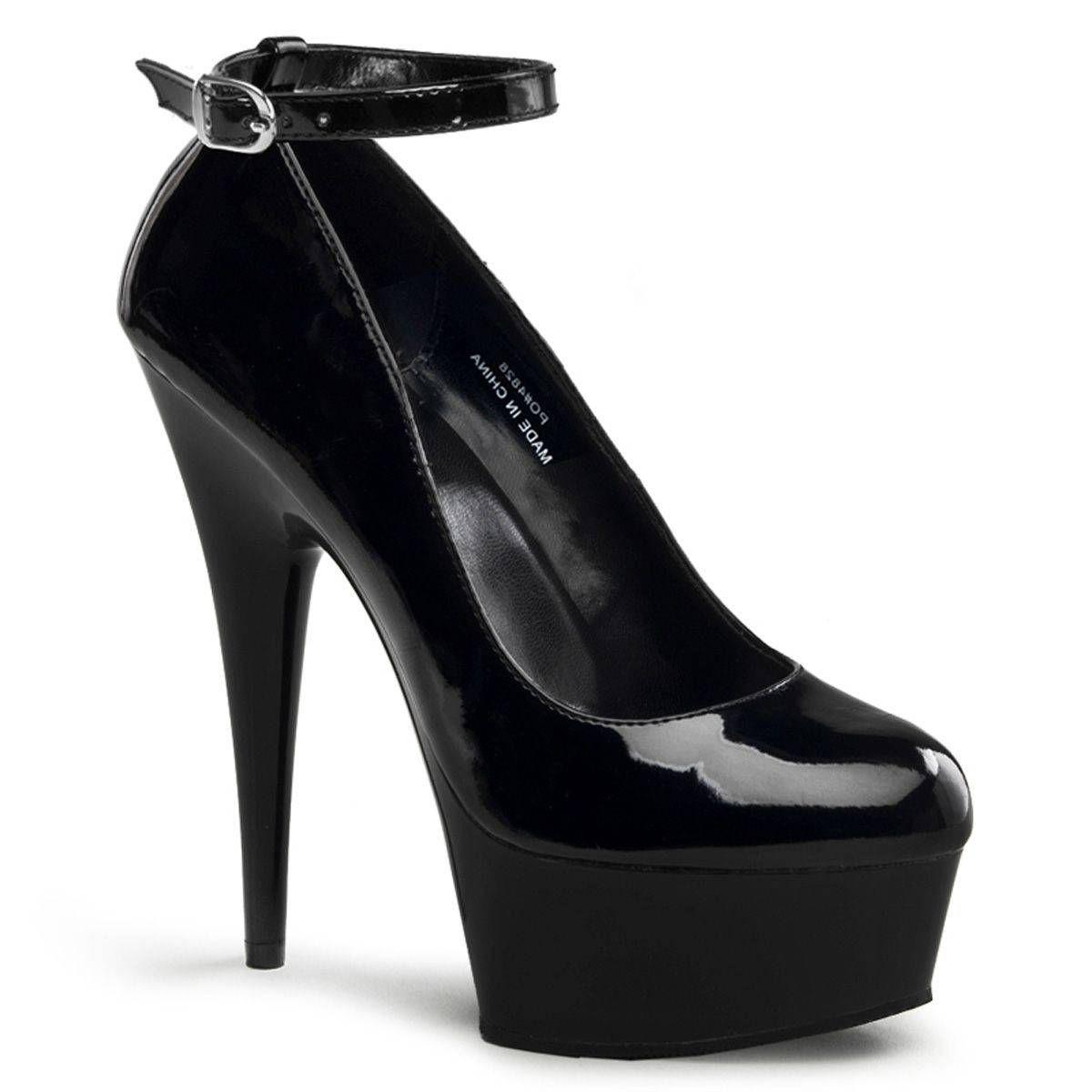 Platform Court Shoe with stiletto heels