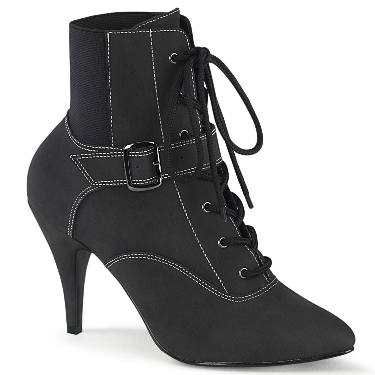 Nubuck Leather Lace Up Ankle Boot 4