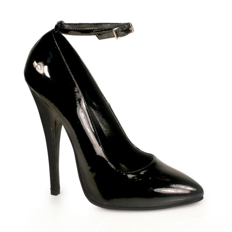 Court Shoe with ankle strap