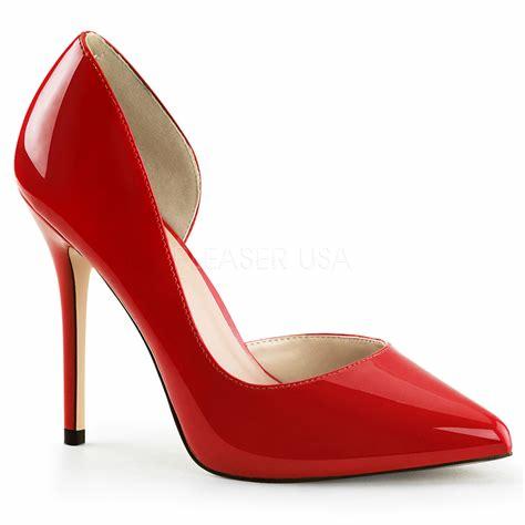 Red Patent Court Shoe