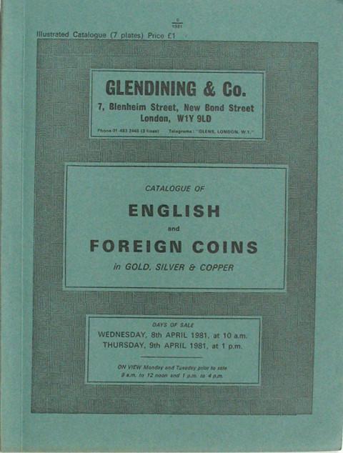 8 Apr, 1981  English and Foreign Coins.