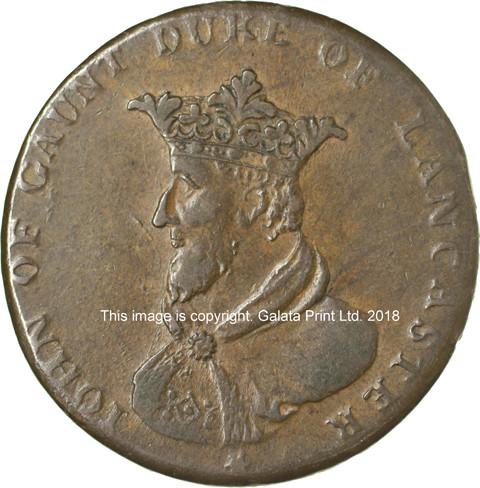 IRELAND. DUBLIN Halfpenny token, 1794. Camac Kyan & Camac.