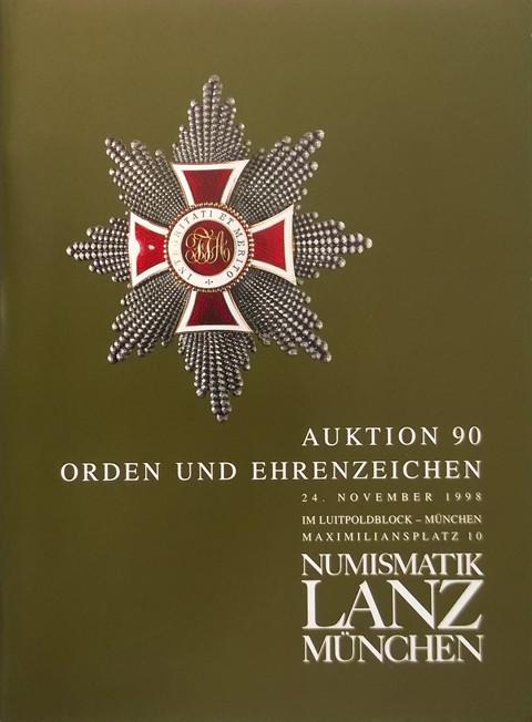 Lanz 90.  Orden und Ehrenzeichen.  24 Nov. 1998.