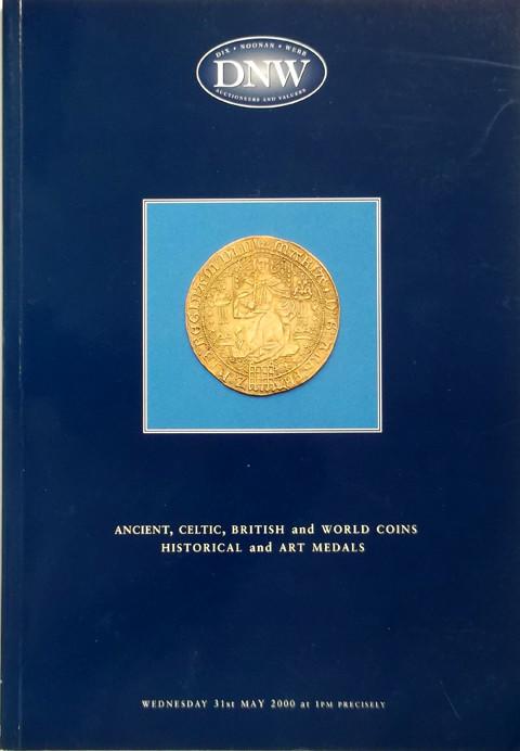 31 May 2000  DNW 46.   Ancient, Celtic, British and World coins, historial and art medals.