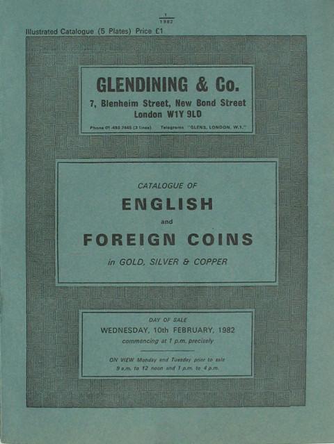 10 Feb, 1982 English and Foreign Coins.