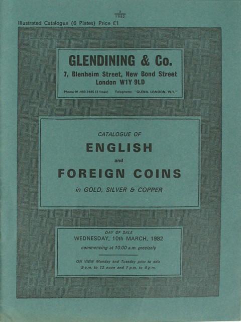 10 Mar, 1982  English and Foreign Coins.