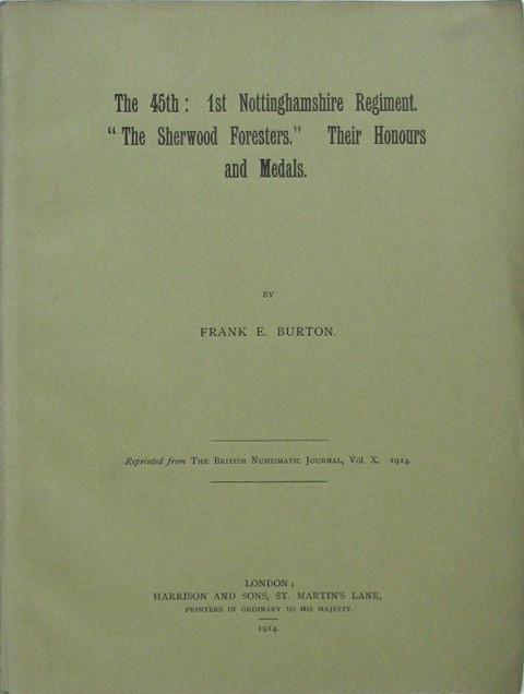 The 45th: 1st Nottinghamshire Regiment.