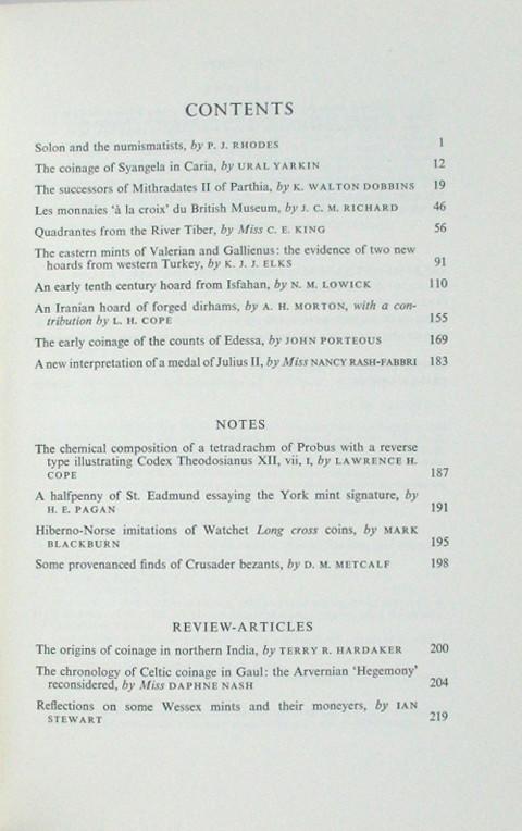 The Numismatic Chronicle 1975