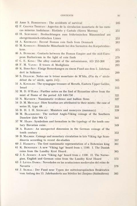 Transactions of the International Numismatic Congress 1986.  London.