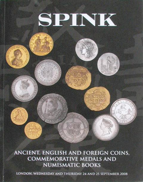 Spink 196  Ancient, English & Foreign Coins,  Commemorative medals and numismatic books.