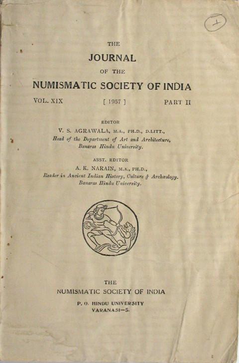 The Journal of the Numismatic Society of India.&nbsp; 1957. Part II.