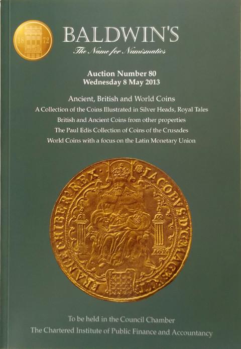Baldwins Auctions.  No 80. 8 May 2013.  Ancient, British and World coins.