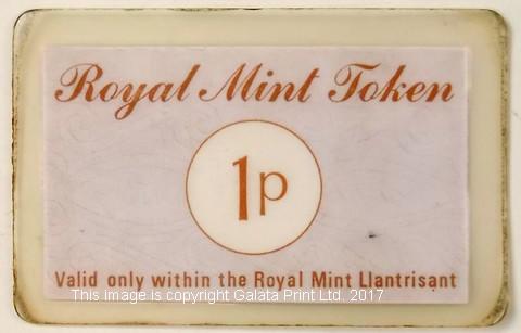 Royal Mint Token 1p