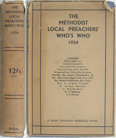The Methodist Local Preachers' Who's Who, 1934.