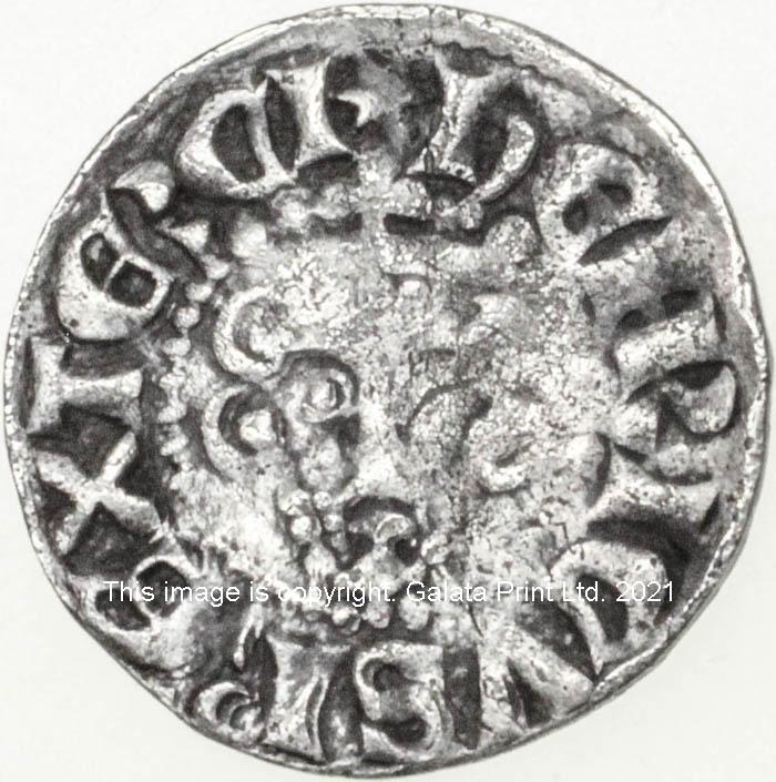 Henry Iii 1216 72 Long Cross Penny Of Canterbury Class 2b Moneyer