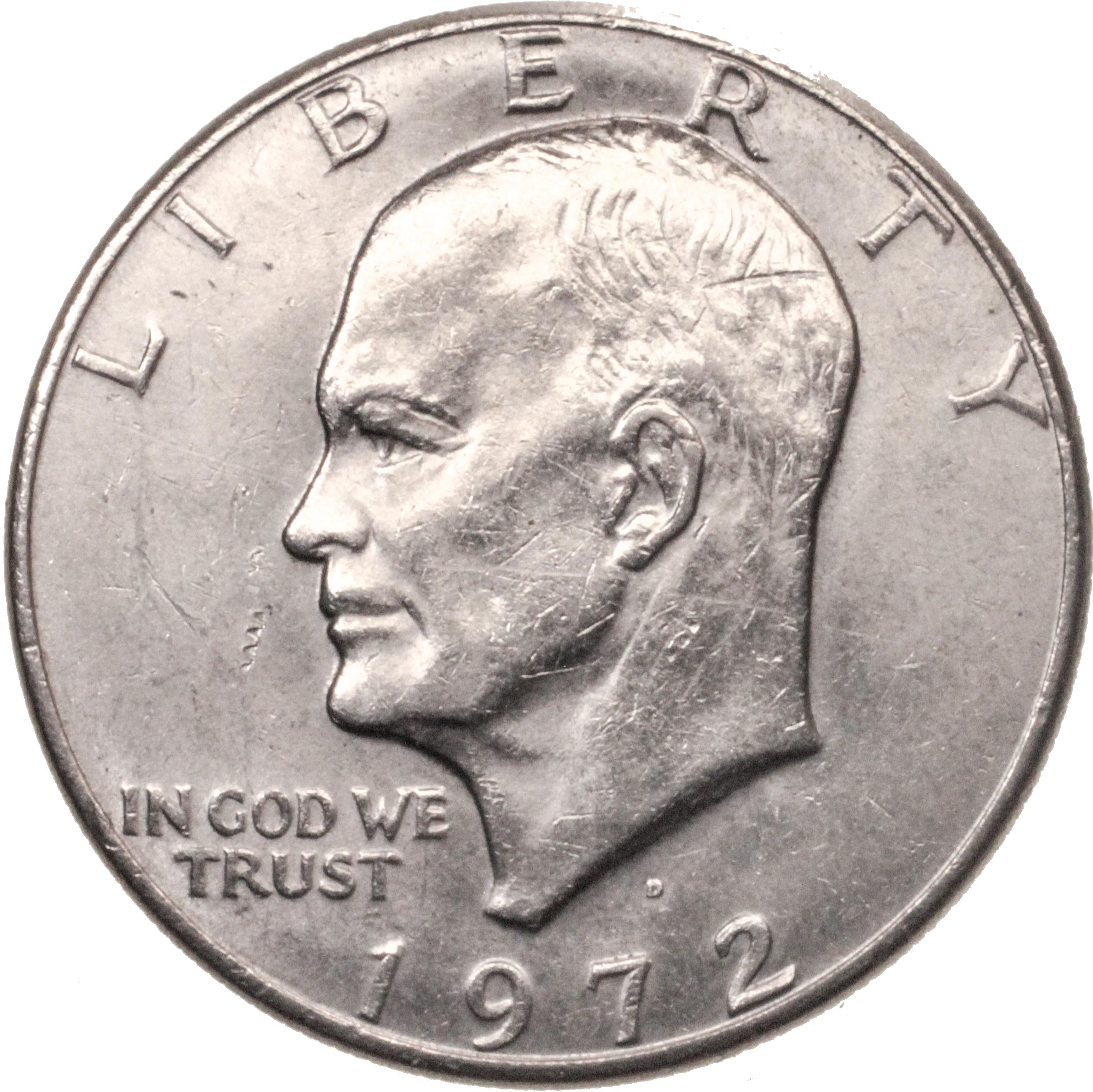 USA Eisenhower Dollar, 1972D