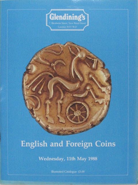 11 May, 1988  English and foreign coins