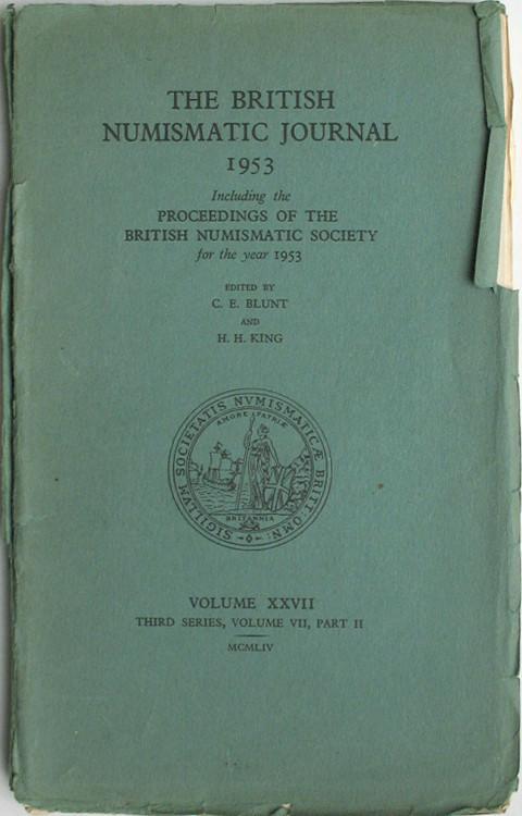British Numismatic Journal 1953