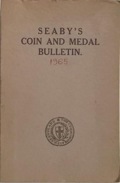Seaby Coin and Medal Bulletin 1965