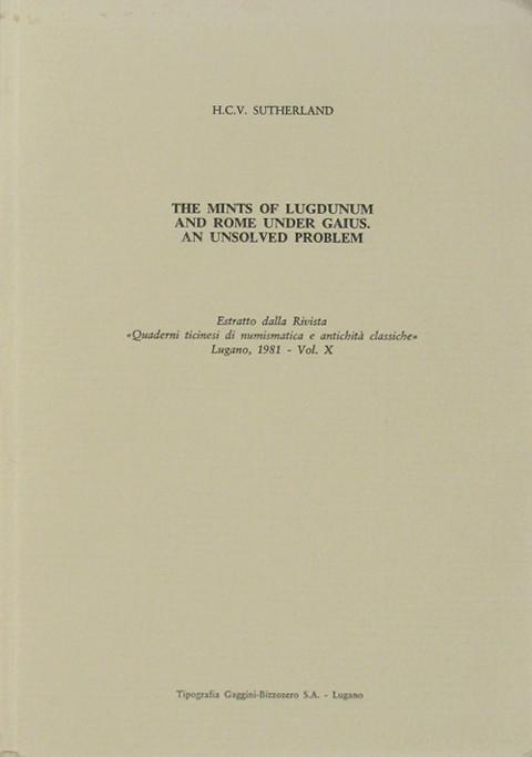 The Mints of Lugdunum and Rome under Gaius.  An unsolved Problem.
