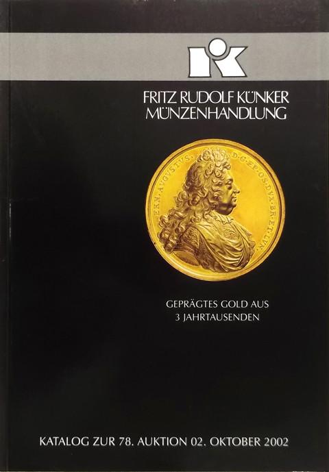 Kuenker Auktion 78. 2 Oct. 2002.