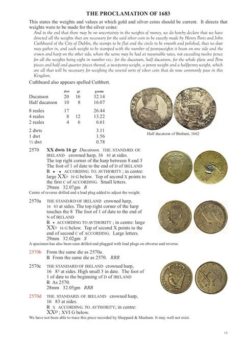 The Coin-Weights of Ireland
