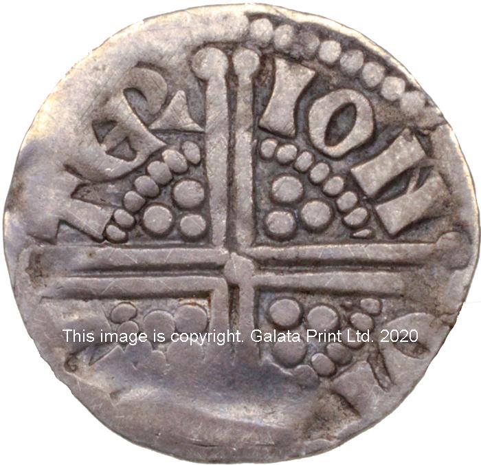 Henry III (1216-72) Long cross penny of Canterbury, Class 5b2.