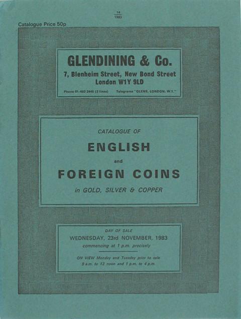 23 Nov, 1983  English and Foreign Coins.