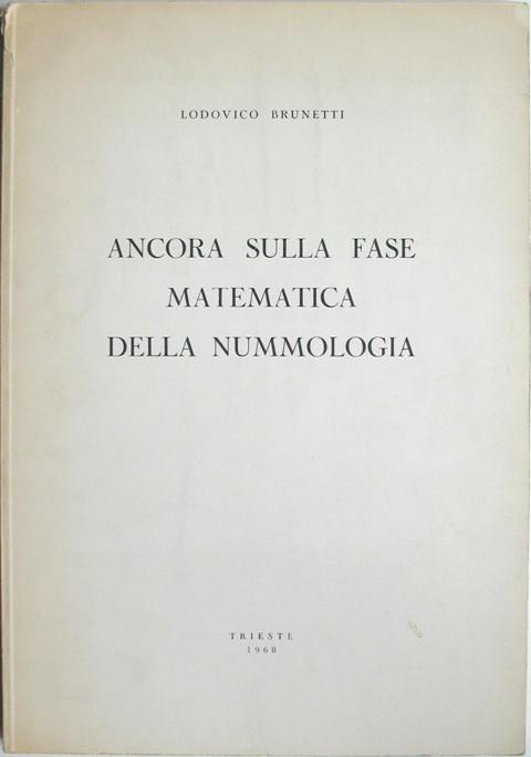 Ancora Suilla Fase Matematica Della Nummologia.