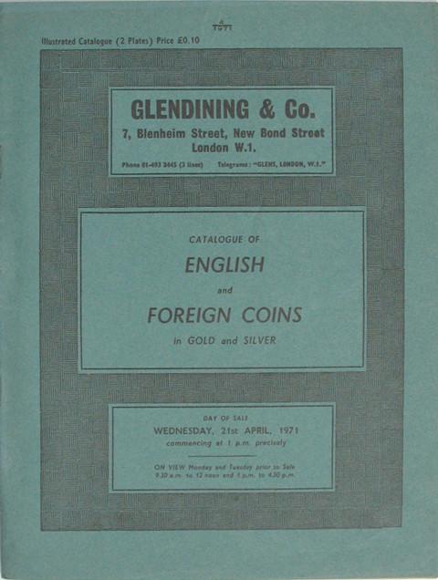 21 Apr, 1971 English and Foreign Coins