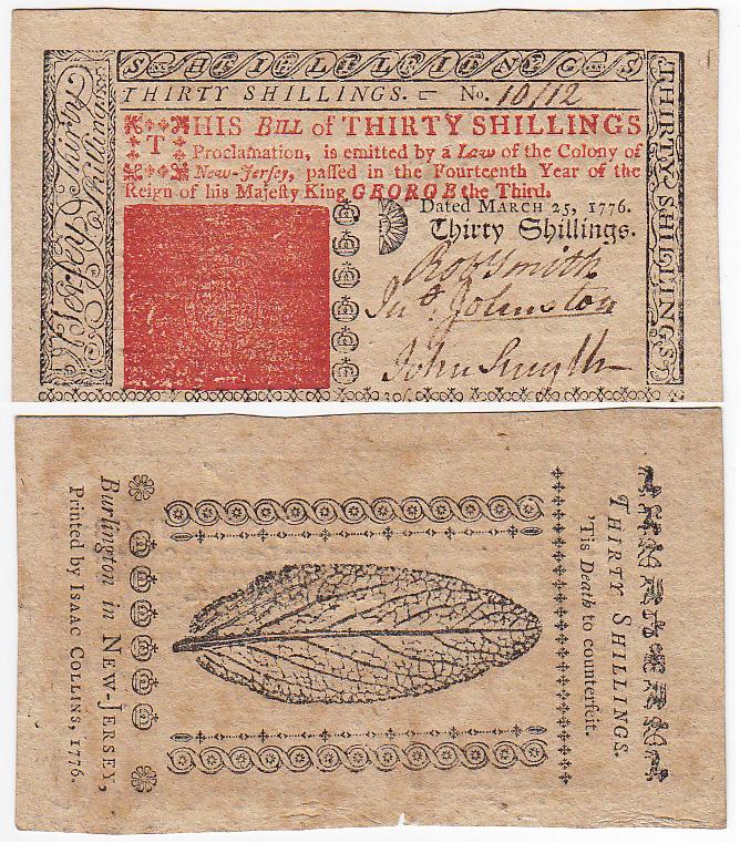 Early American Banknotes