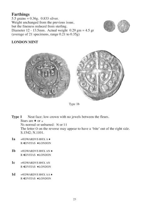 The Halfpennies and Farthings of Edward III and Richard II.  (Small Change 2)