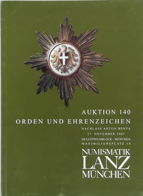 Lanz 140.  Orden und Ehrenzeichen.  27 Nov, 2007.