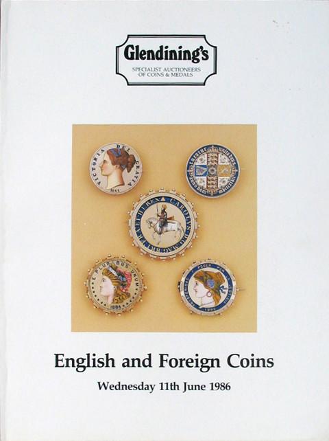 11 Jun, 1986  English and Foreign Coins