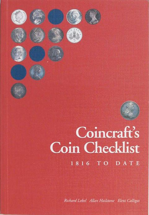 Coincraft's Coin Checklist 1816 to date.