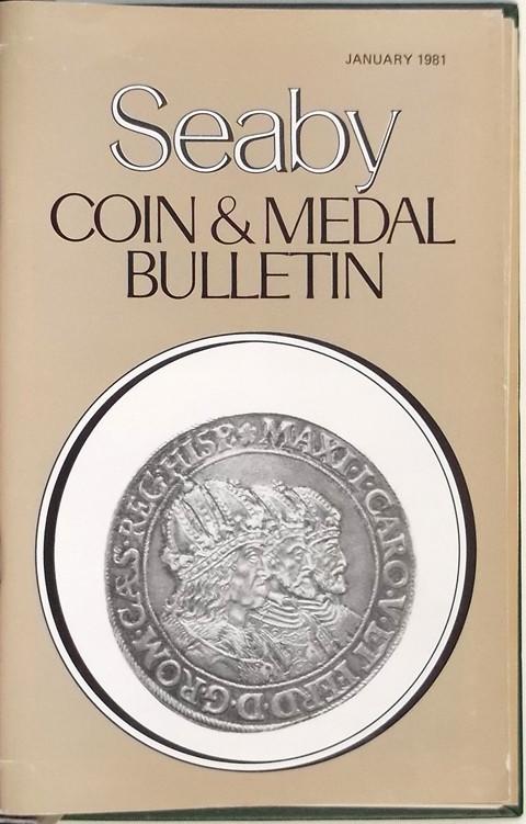 Seaby Coin and Medal Bulletin 1981