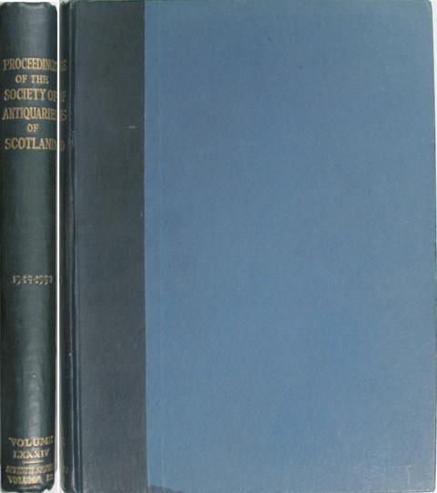 Proceedings of the Society of Antiquaries of Scotland 1949-50.