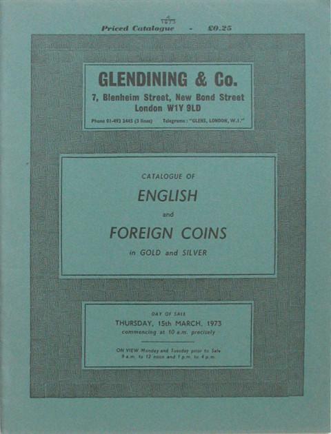 15 Mar, 1973   English and foreign Coins.