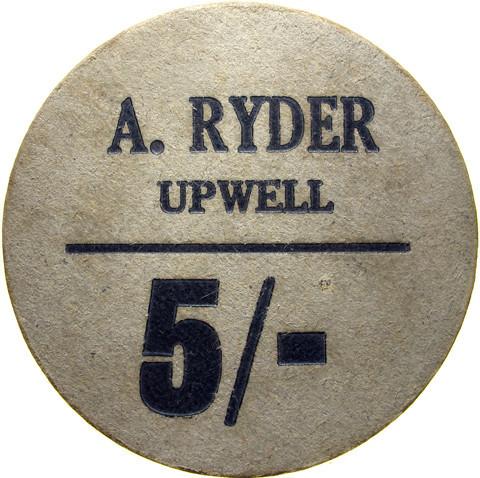 Farm token. A Ryder, Upwell.
