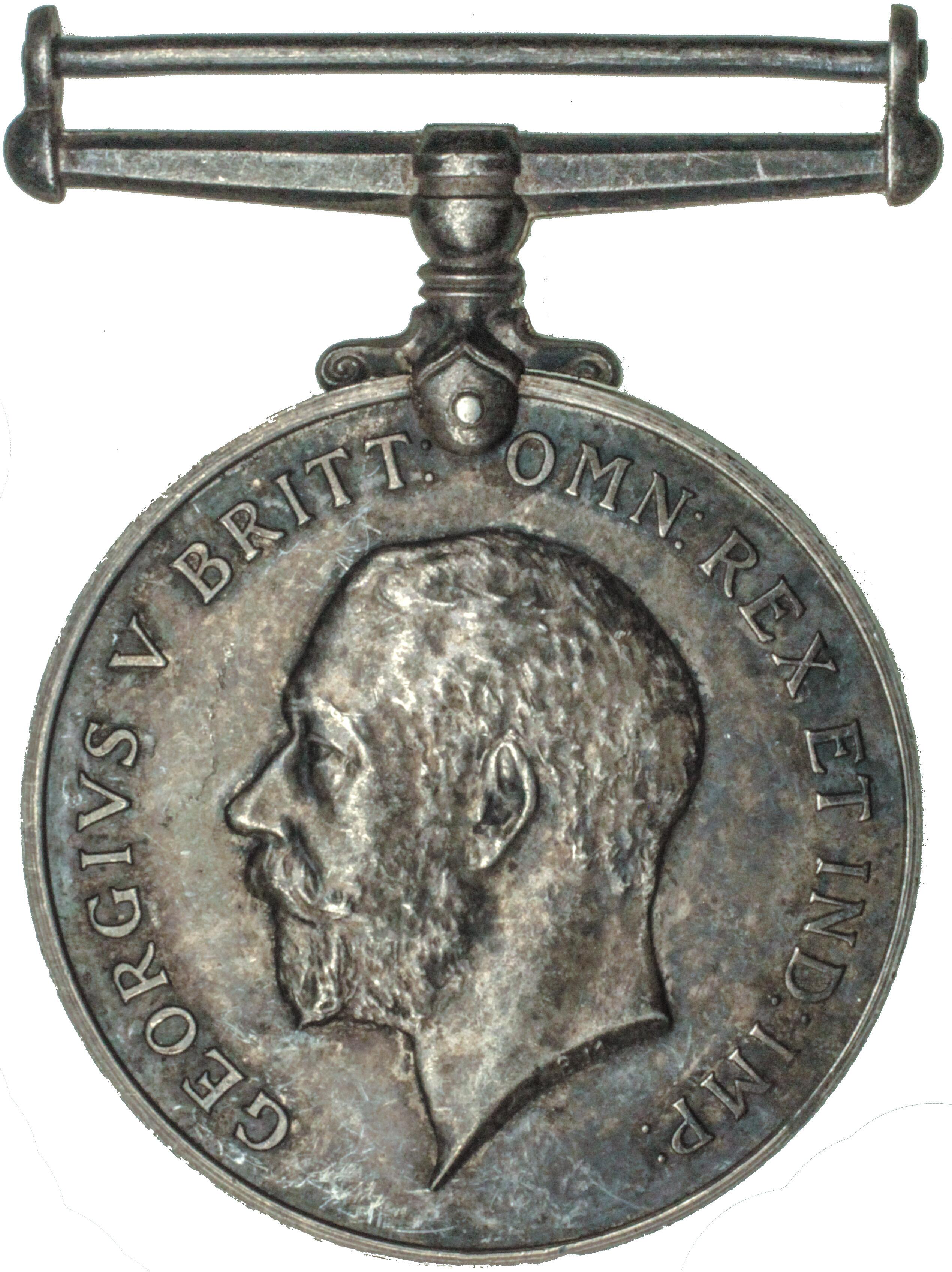 George V, British War Medal 1914-1918. Royal Army Medical Corps.