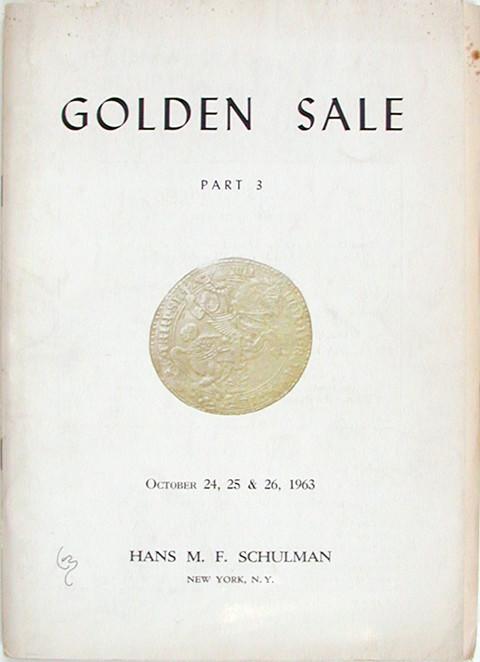 24 Oct, 1963 Golden Sale.  Part 3.