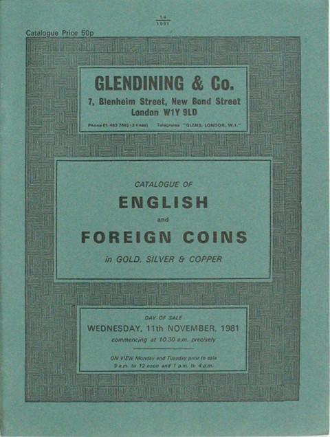 11 Nov, 1981  English and Foreign Coins.