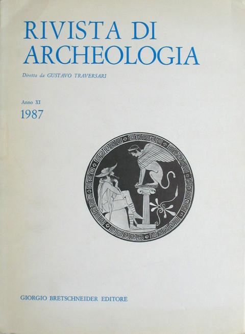 Rivista di Archeologia Anno XI 1987.