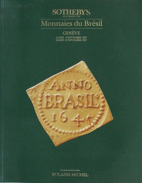 9 Nov, 1987.  Monnaies de Bresil