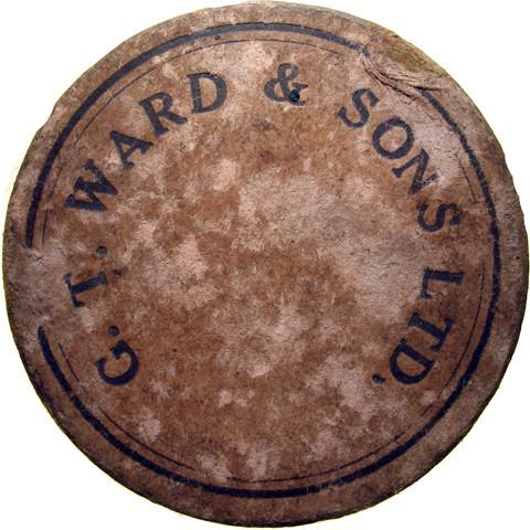 Farm token. G T Ward & Sons Ltd. Gorefield, Wisbech, Cambs.