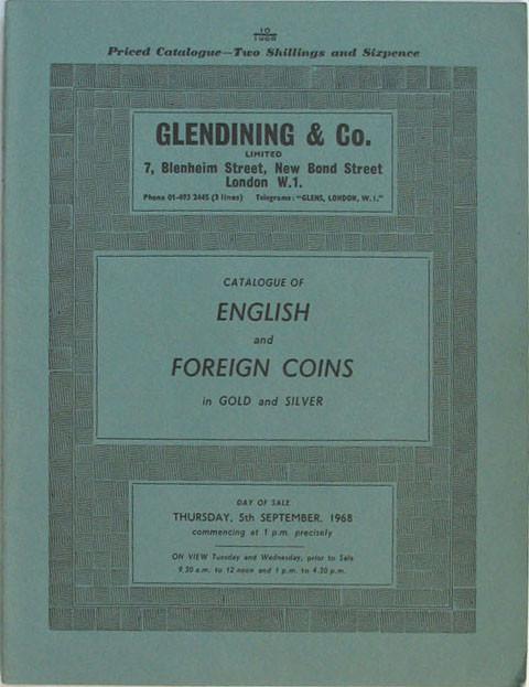 5 Sep, 1968  English and foreign Coins.