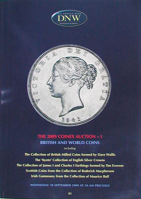 30 Sep, 2009.  DNW 83. Coinex 2009 Auction.