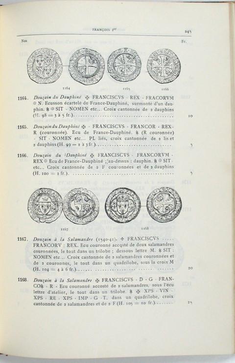 Les Monnaies Royales Fran̤aises de Hughes Capet a Louis XVI.