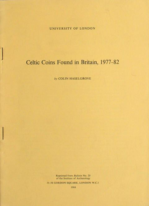Celtic Coins Found in Britain, 1977-82