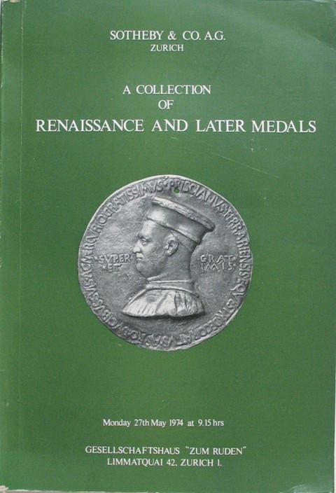 Sotheby & Co., Zurich.  27 May, 1974